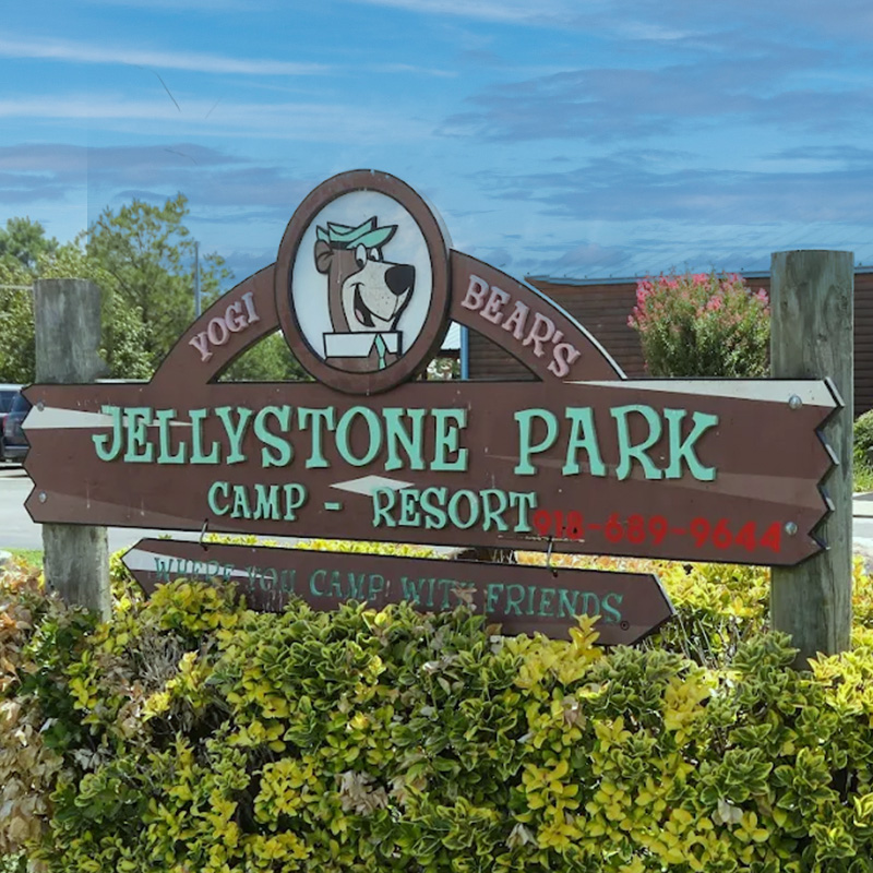 Jellystone Park Lake Eufaula - Eufaula Cove Marina on Lake Eufaula, formerly known as Xtreme Resort, is a newly rebranded family destination. Home to Jellystone Park™, the marina features cabin rentals, RV sites, a pool, an inflatable obstacle course, and a jumping pillow, plus walking access to Tumbleweed Steakhouse and Captain John’s for easy lakeside dining the whole family will love.